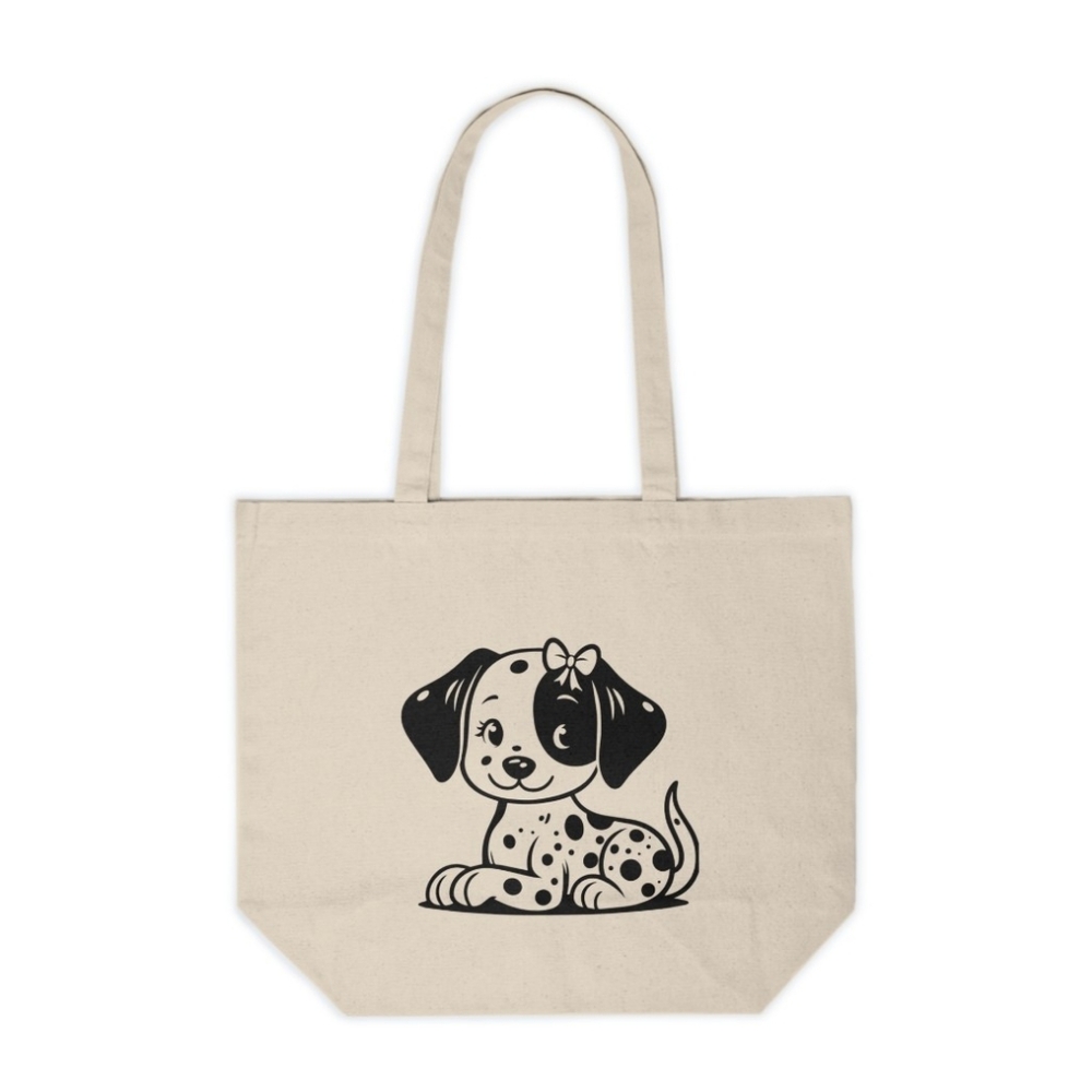 Dalmatian Custom Canvas Tote Bag
